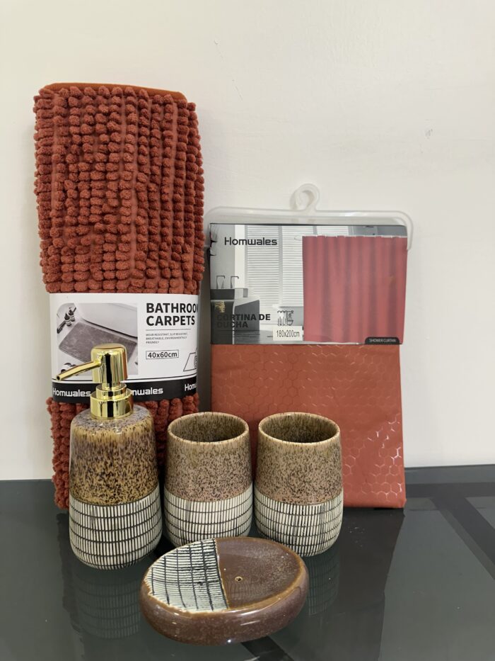 6 in 1 Bathroom Set
