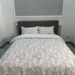 Burnt Orange Triple Yarn Duvet Cover Set